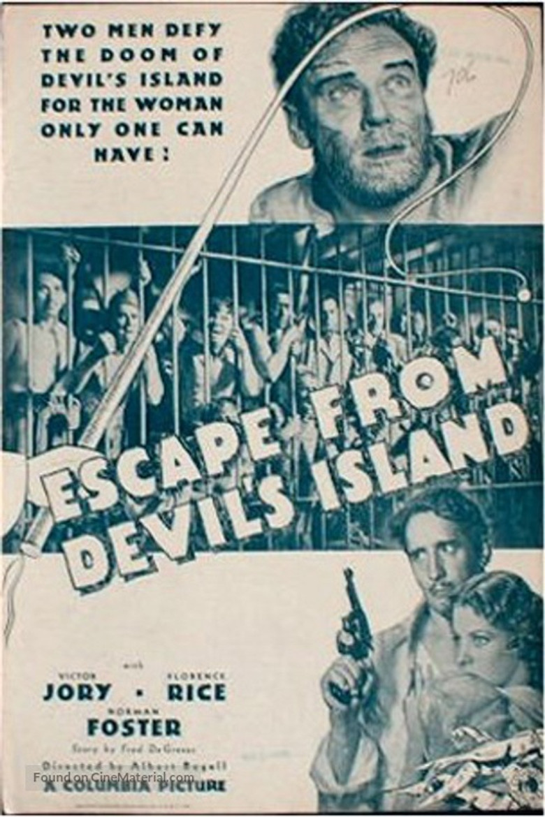 Escape from Devil's Island poster background