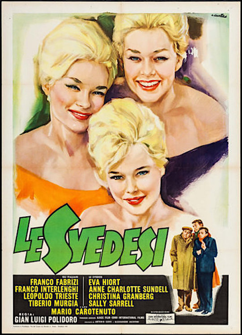 Le svedesi poster background