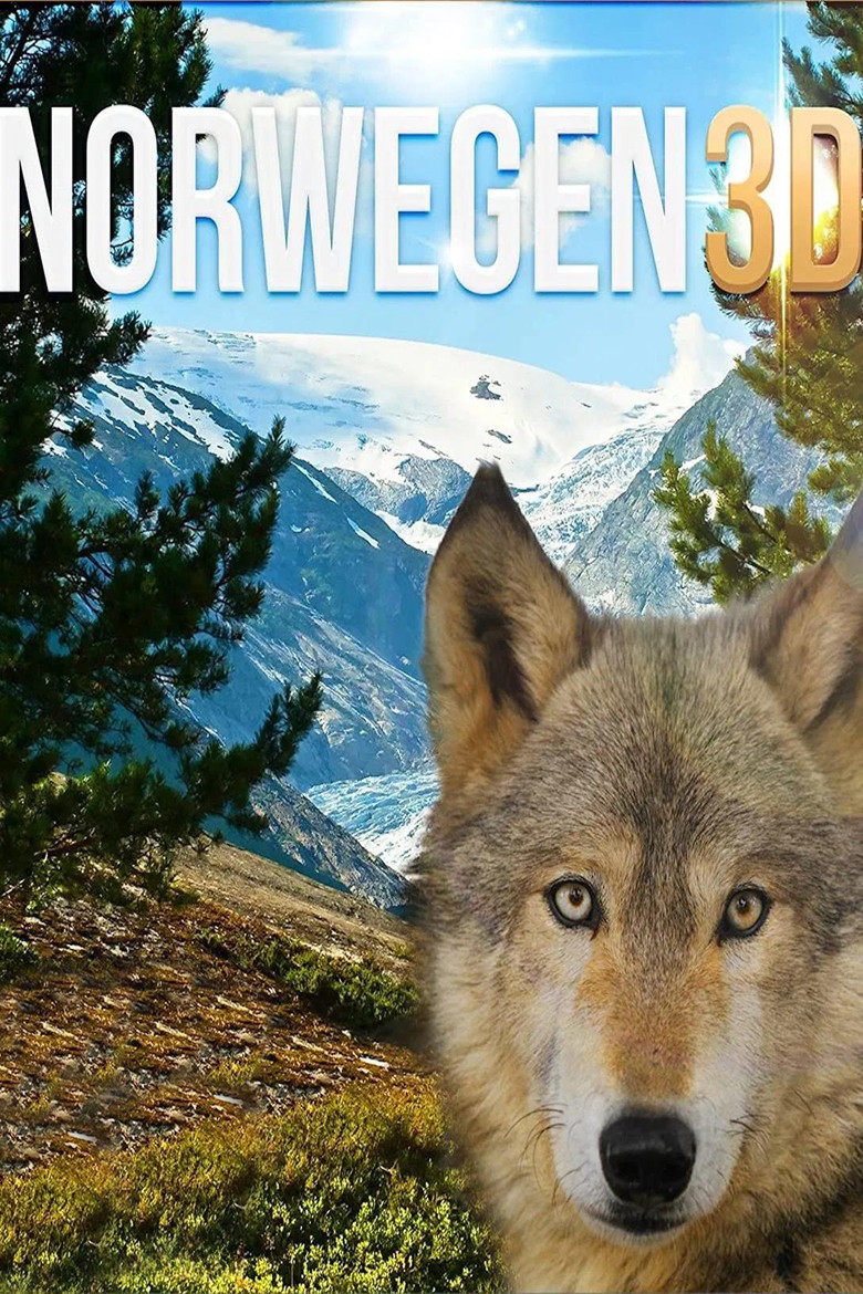 Norway 3D poster background