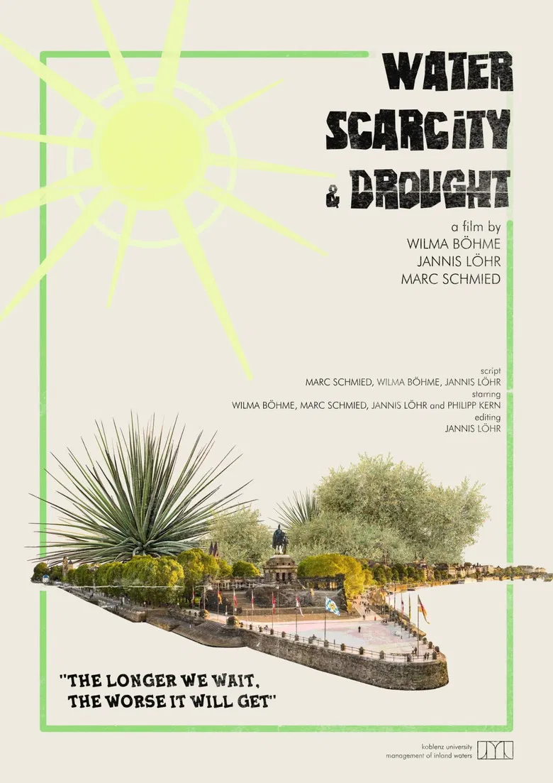 Water Scarcity & Draught poster background