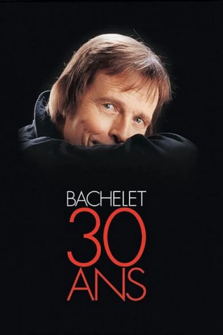 Pierre Bachelet 30 ans poster background