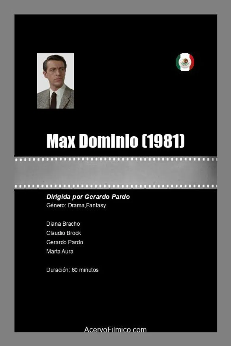 Max Dominó poster background