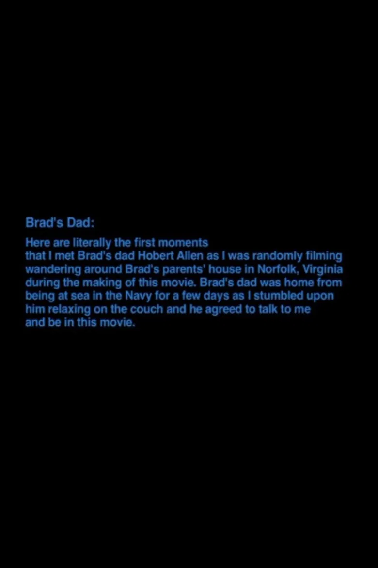 Brad's Dad poster background