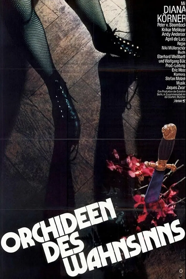 Orchideen des Wahnsinns poster background