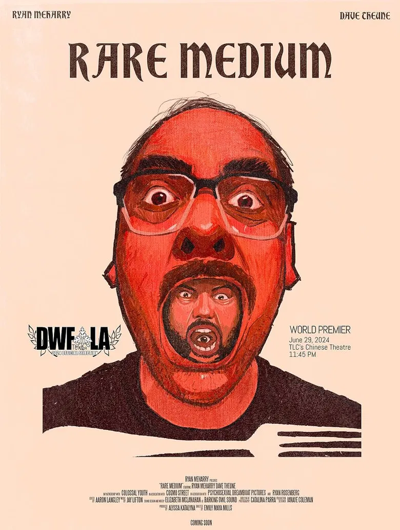 Rare Medium poster background