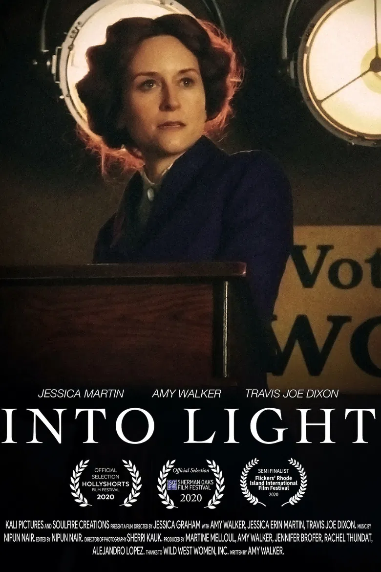 Into Light poster background
