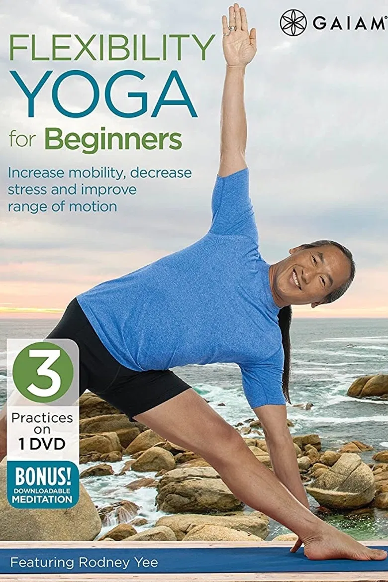 Rodney Yee's Flexibility Yoga for Beginners: Neck & Shoulders poster background