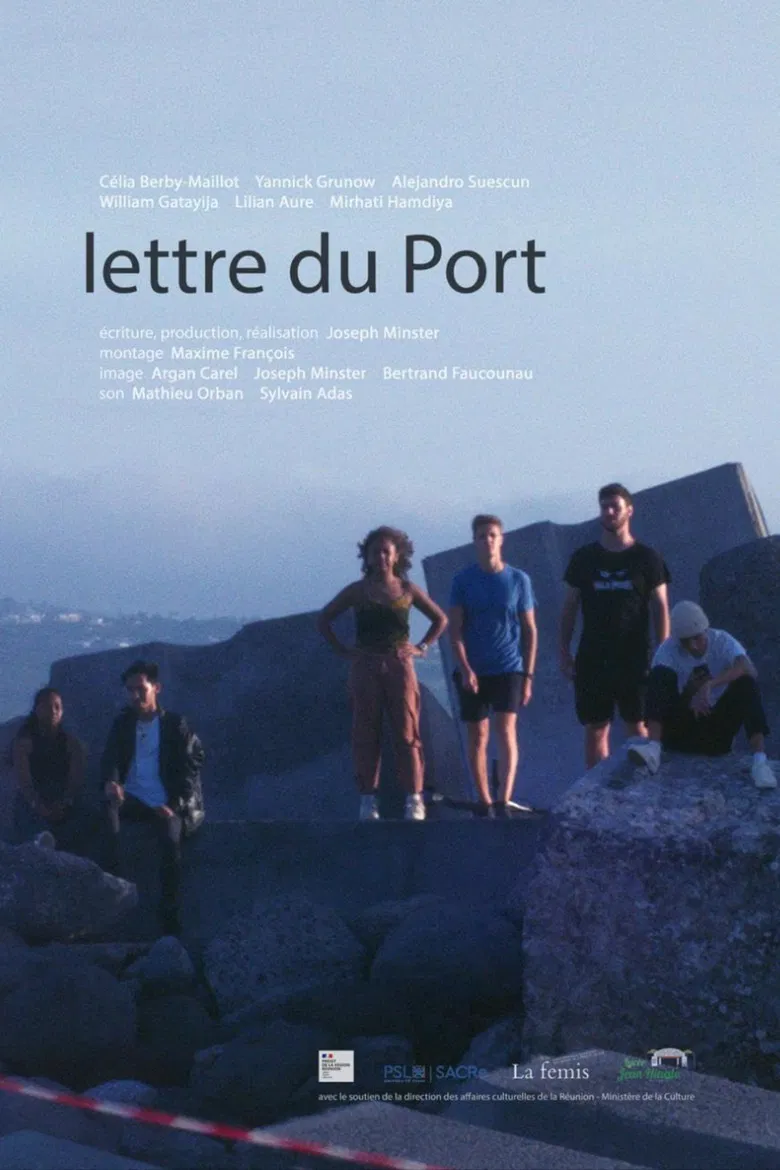 lettre du Port poster background