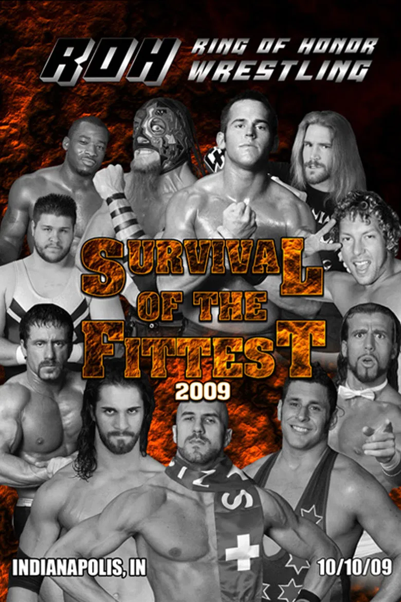 ROH: Survival of The Fittest 2009 poster background