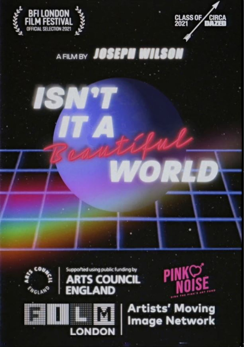 Isn’t It a Beautiful World poster background