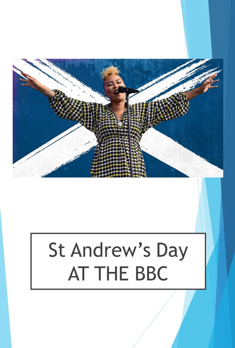 St Andrew’s Day at the BBC poster background