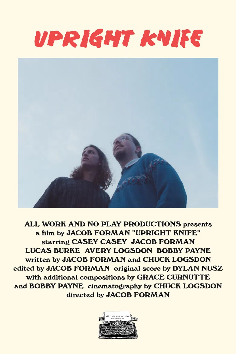 Upright Knife poster background