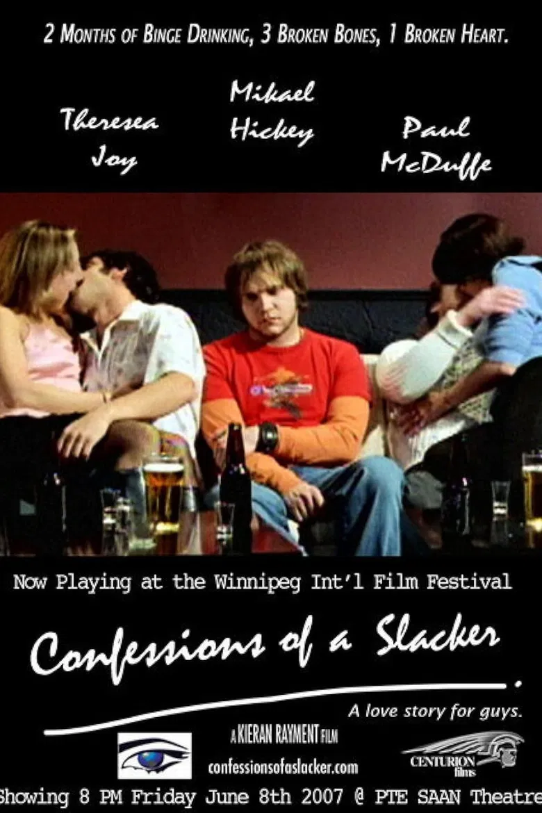 Confessions of a Slacker poster background