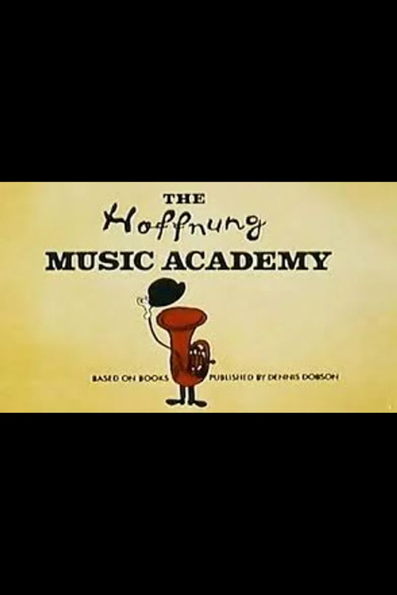 The Hoffnung Music Academy poster background