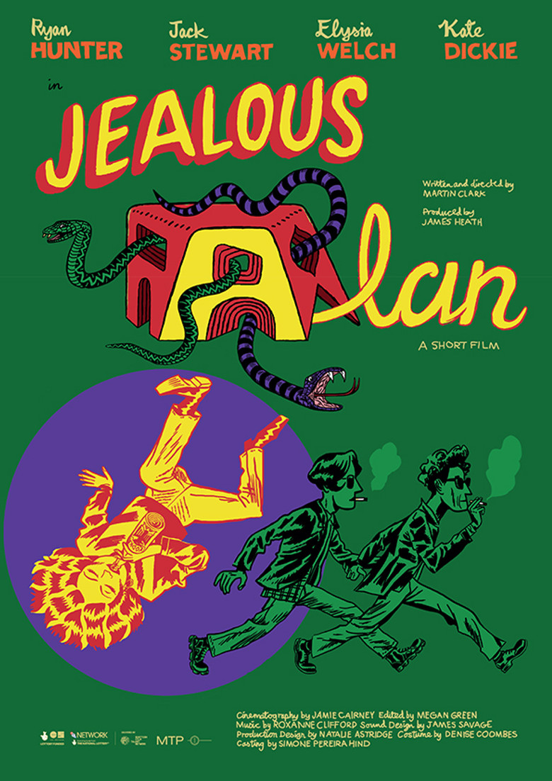 Jealous Alan poster background