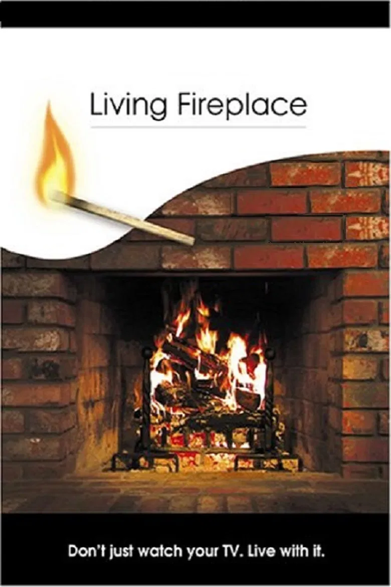 Living Fireplace poster background