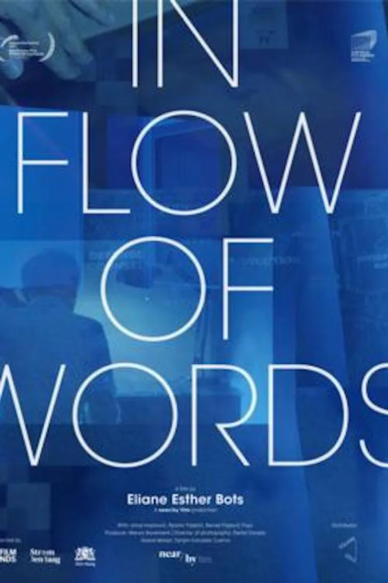 In Flow of Words poster background