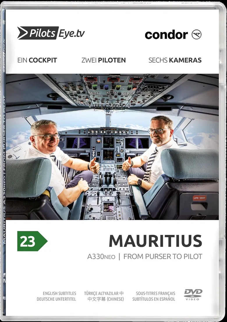 PilotsEYE.tv Mauritius A330NEO poster background