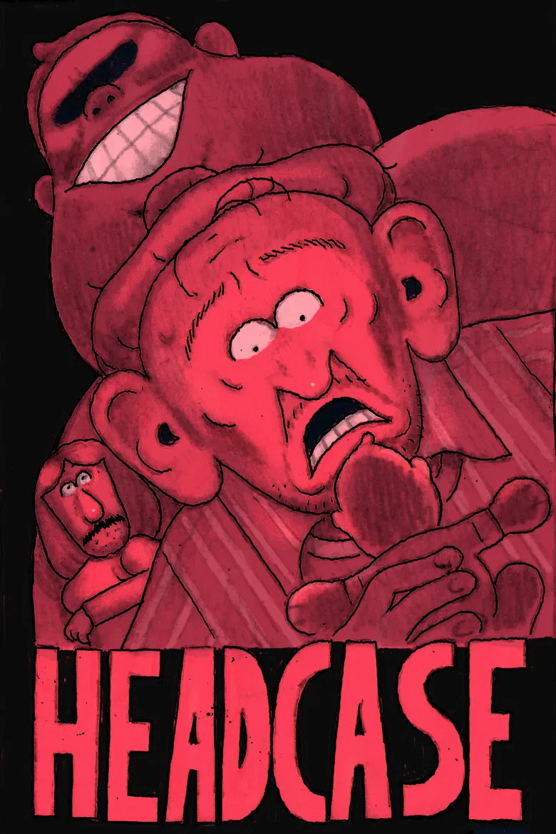 HEADCASE poster background