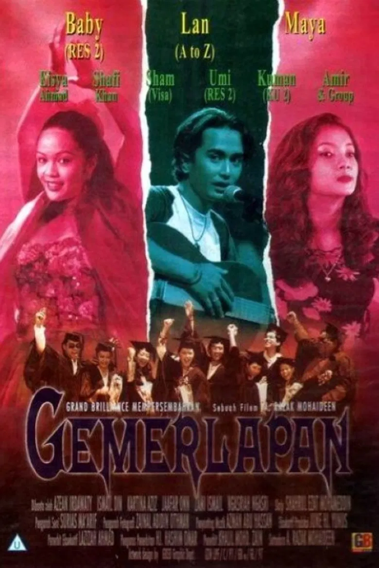 Gemerlapan poster background