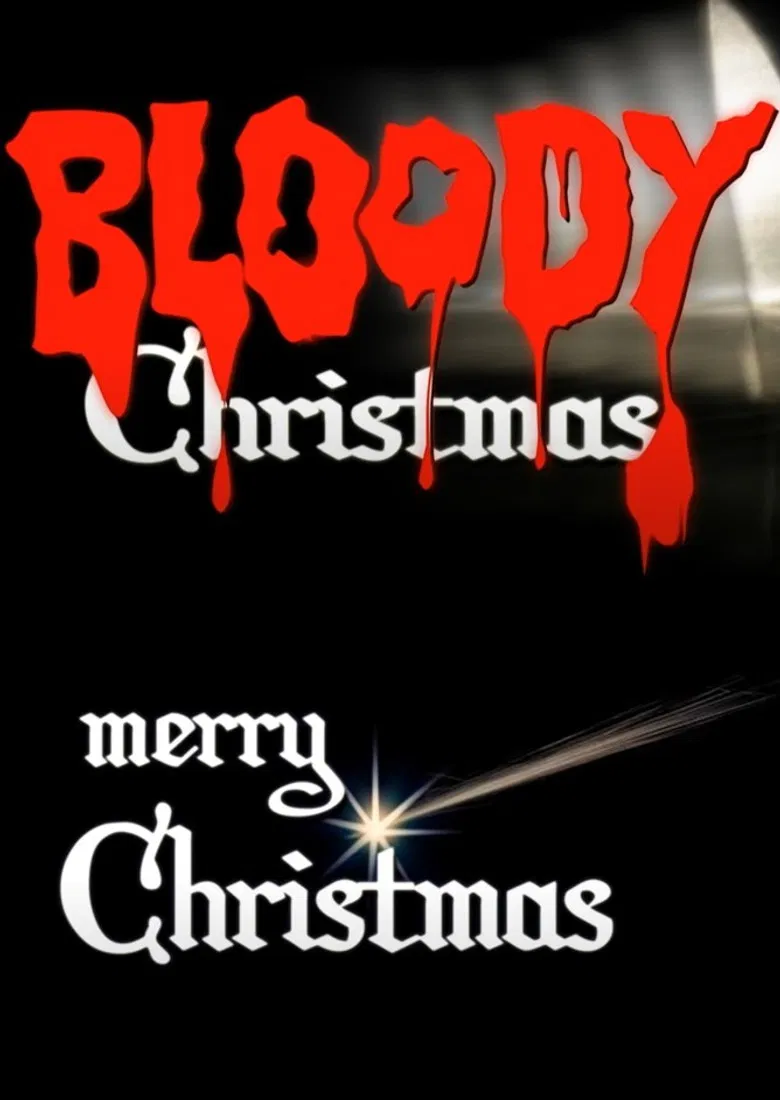 Bloody Merry Christmas poster background