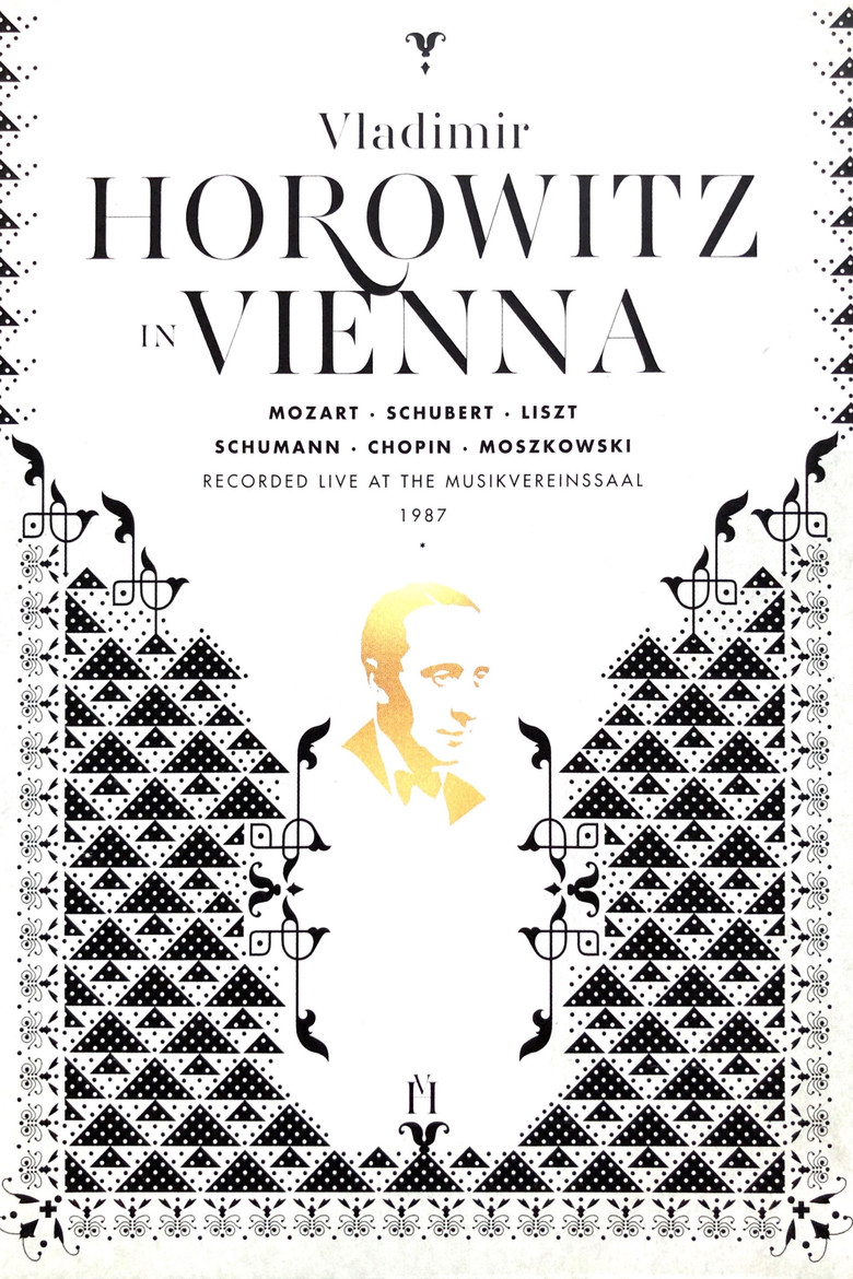 Horowitz in Vienna poster background