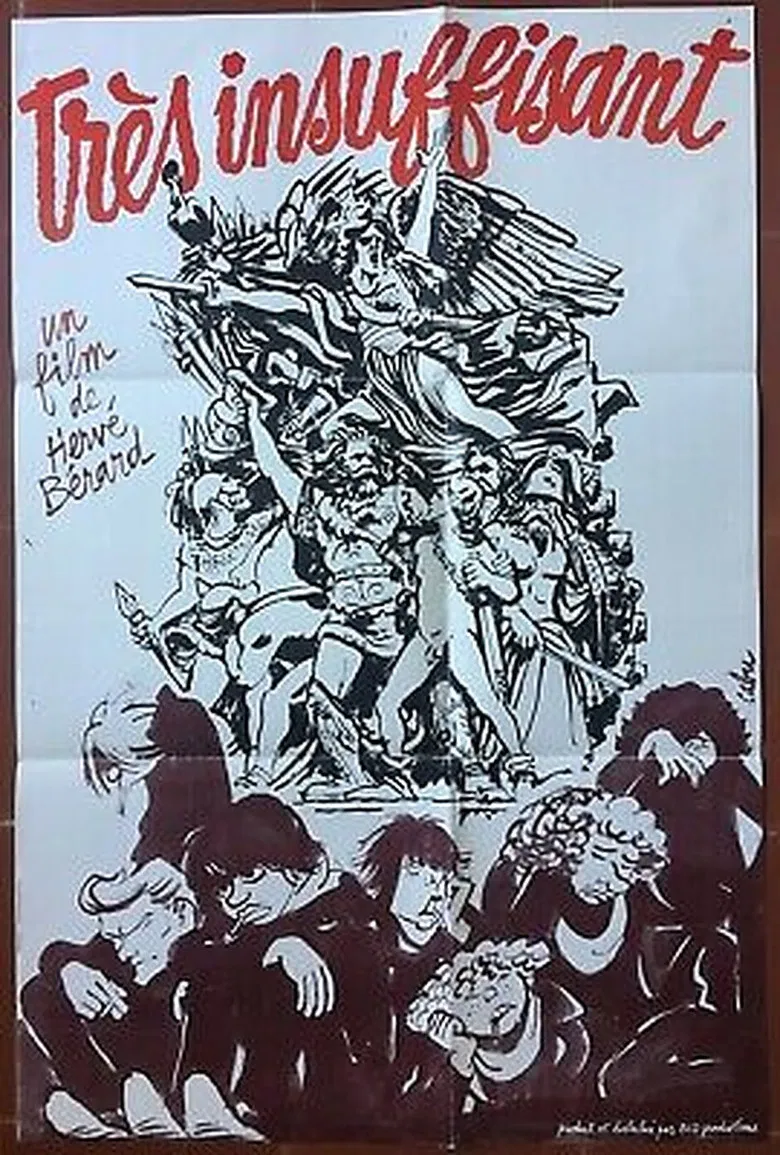 Très insuffisant poster background