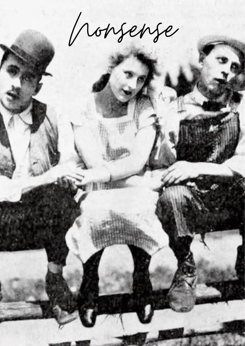 Nonsense poster background