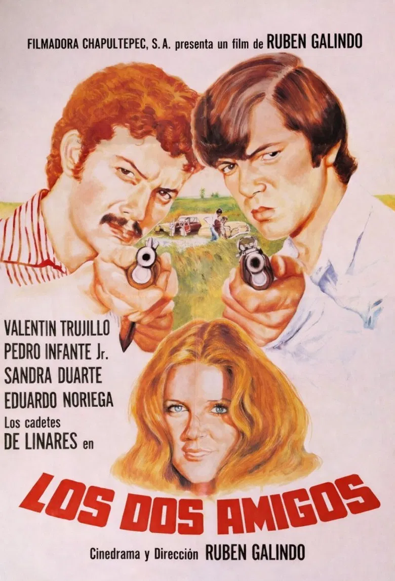 Los dos amigos poster background
