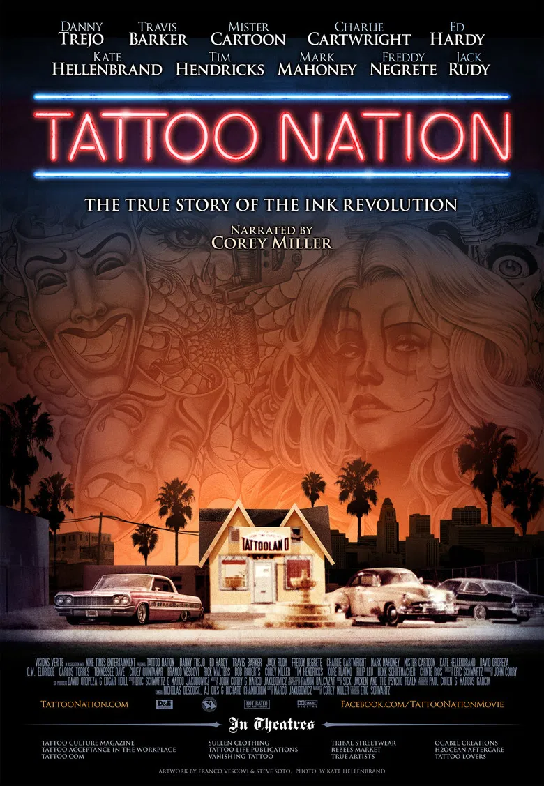 Tattoo Nation poster background