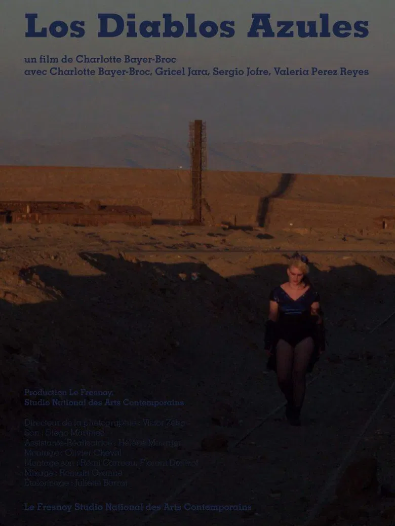 Los diablos azules poster background