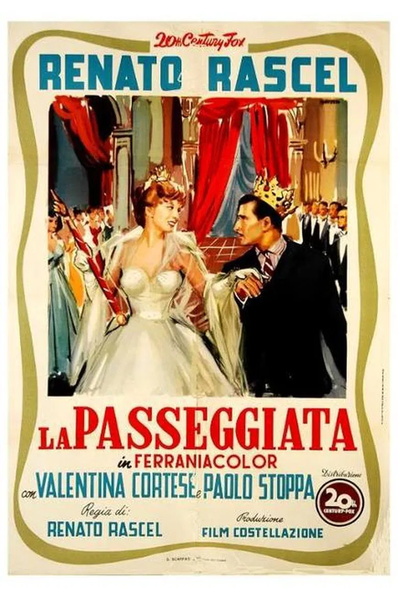 La passeggiata poster background