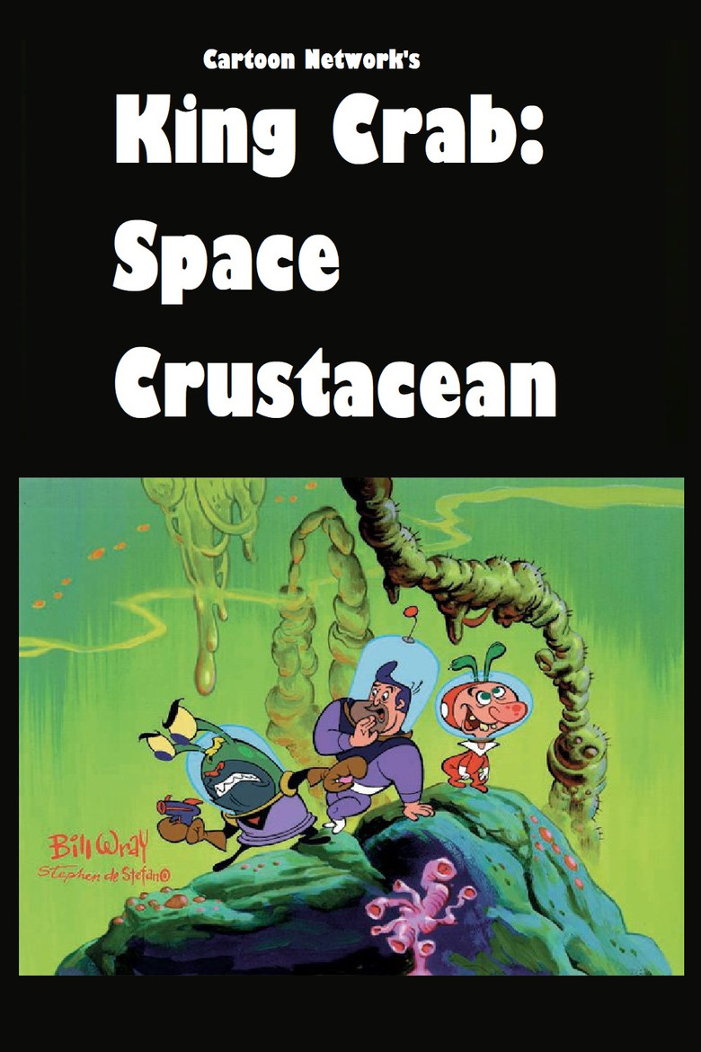 King Crab: Space Crustacean poster background
