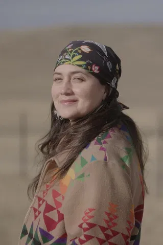 Lily Gladstone: Far Out There poster background