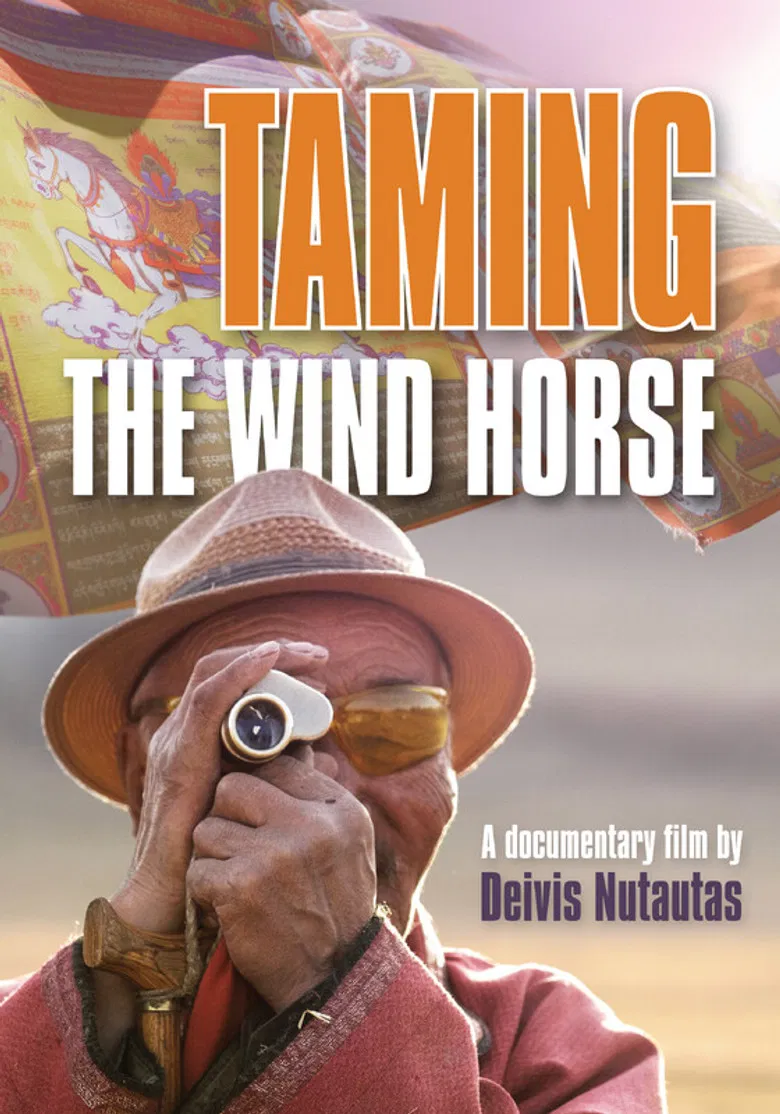 Taming the Wind Horse poster background