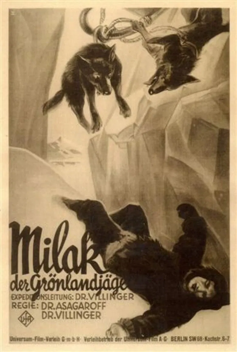 Milak, der Grönlandjäger poster background