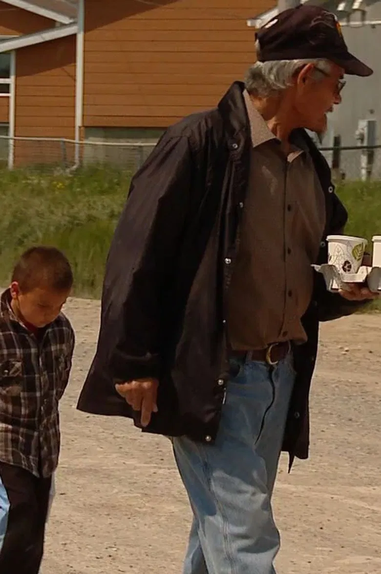 The People of the Kattawapiskak River - Six Months Later poster background