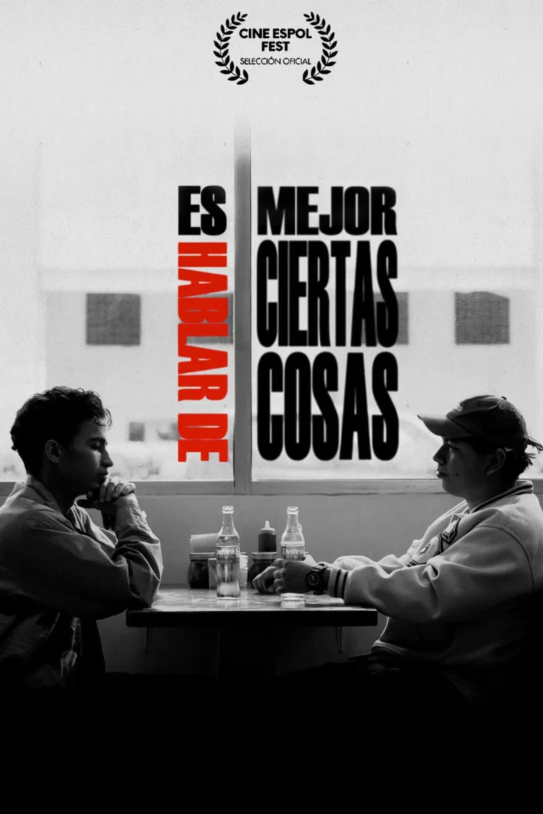 It's better to talk about certain things poster background