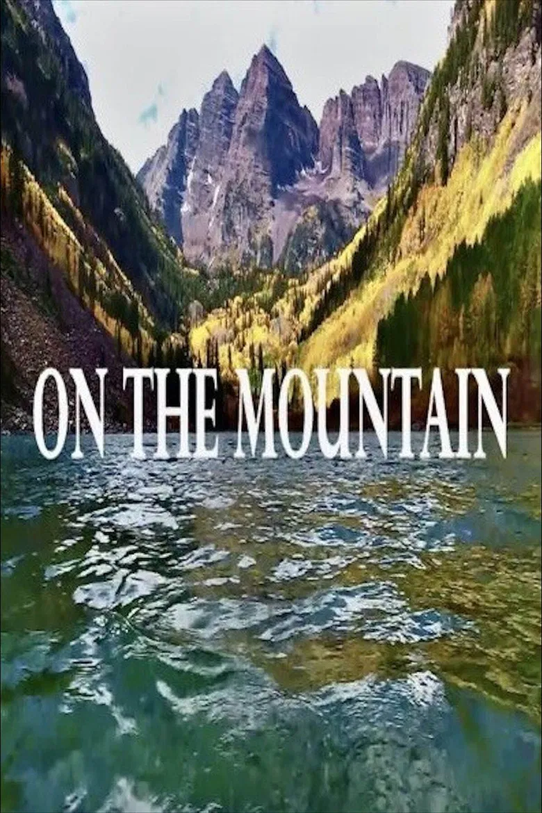 On the Mountain poster background