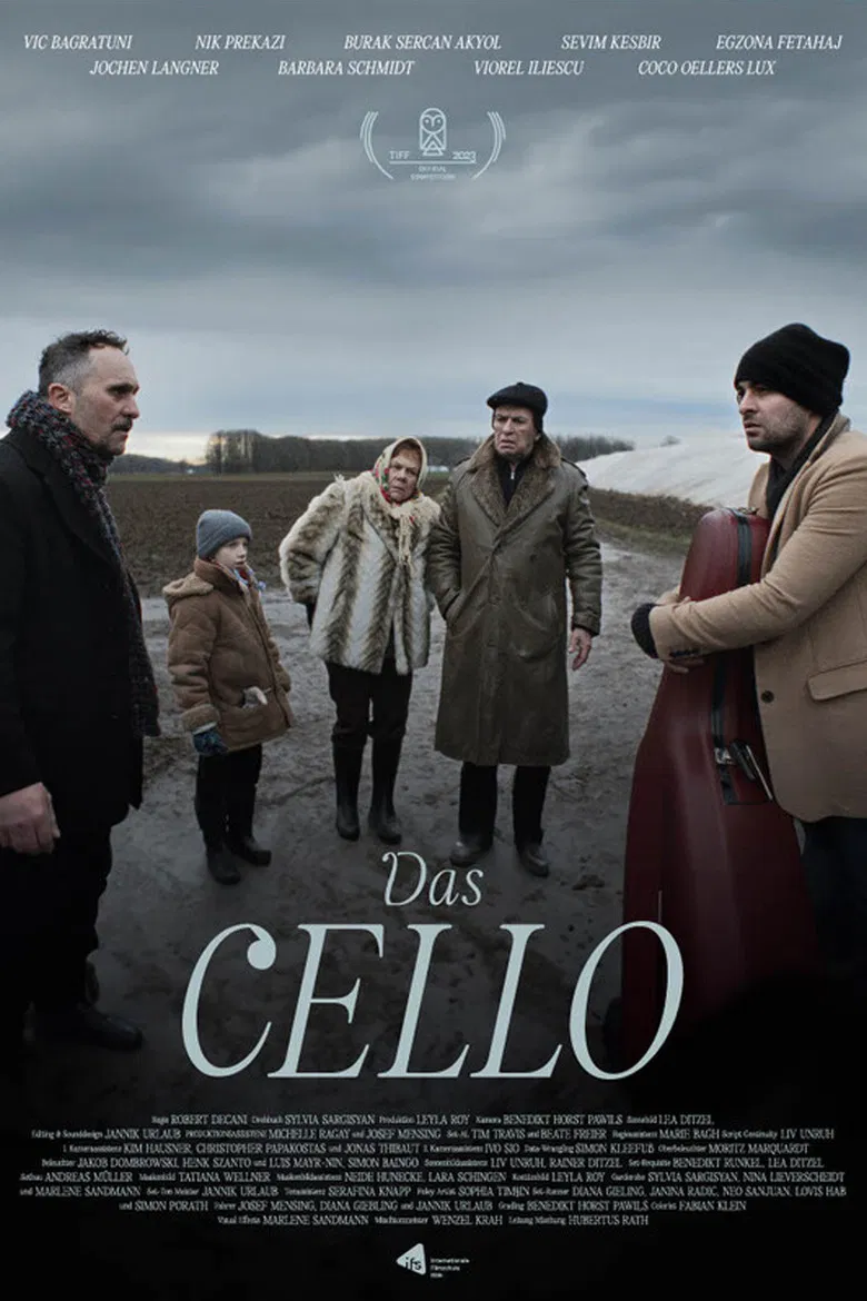 The Cello poster background