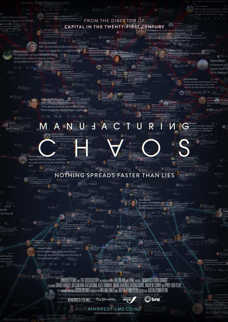 Manufacturing Chaos poster background