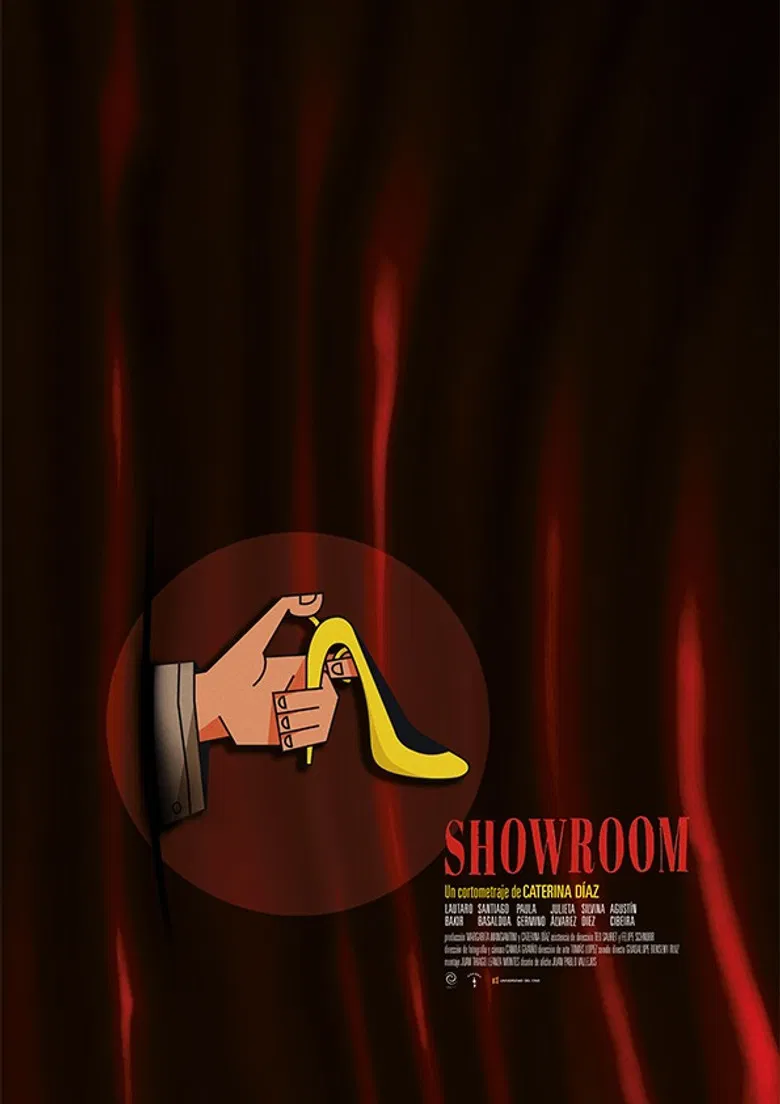 Showroom poster background