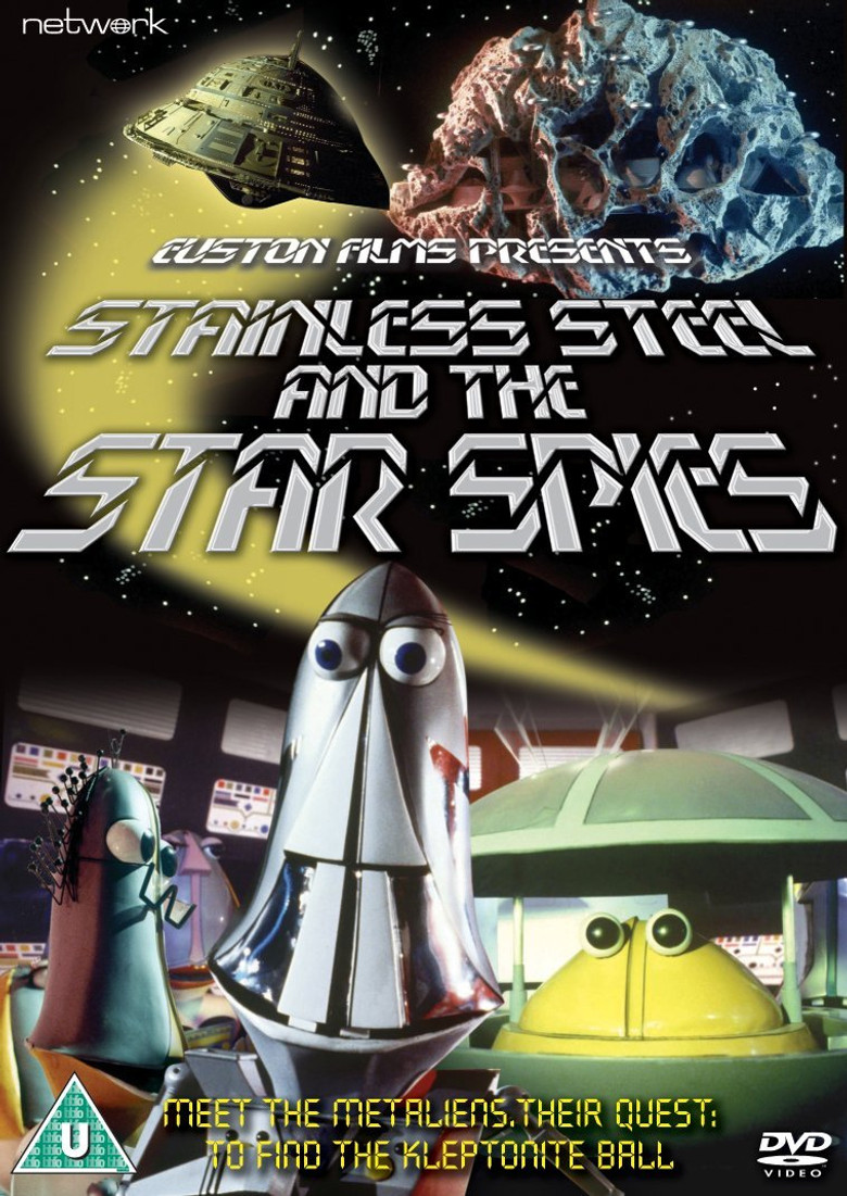 Stainless Steel and the Star Spies poster background