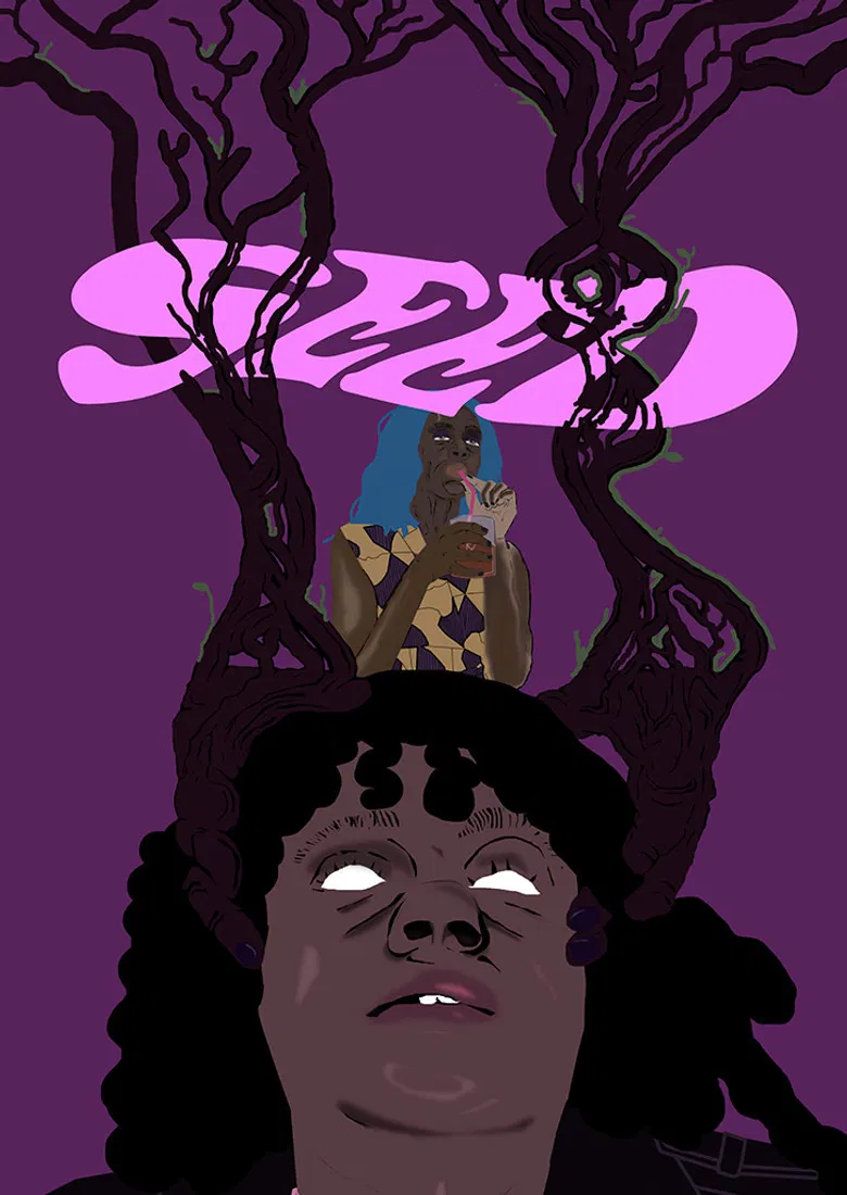 Seed poster background