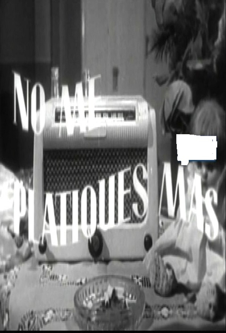No me platiques más poster background