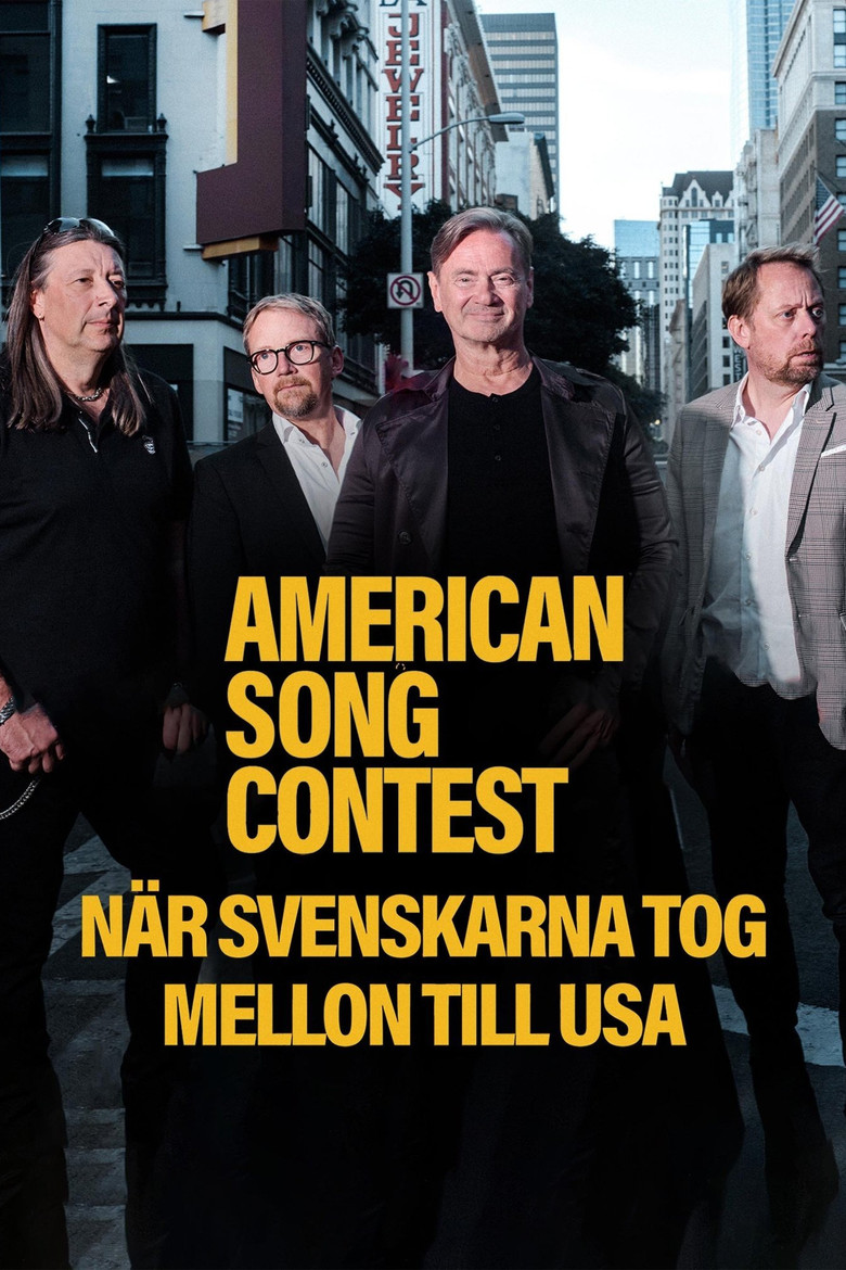 American Song Contest - När svenskarna tog Mellon till USA poster background