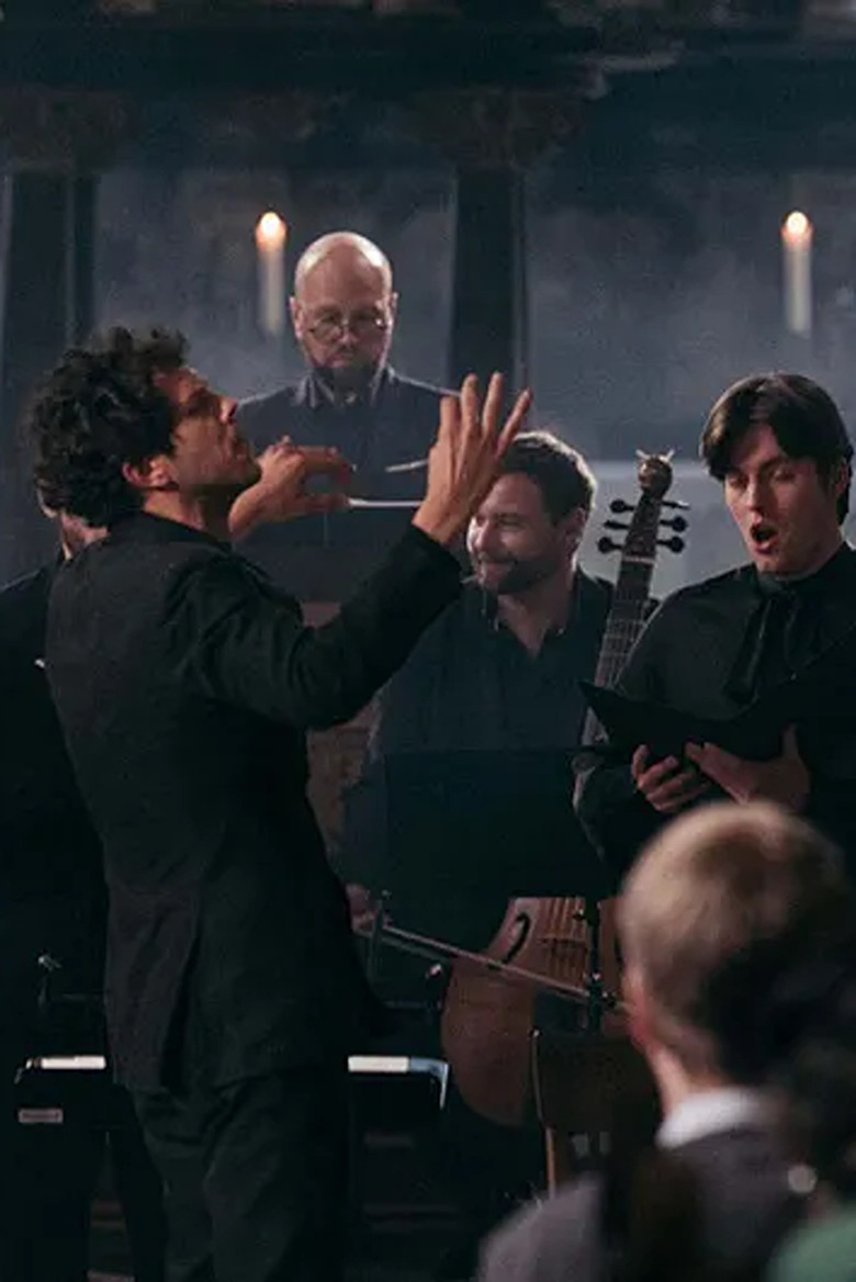 In Search of Bach I. Welt, Gute Nacht poster background