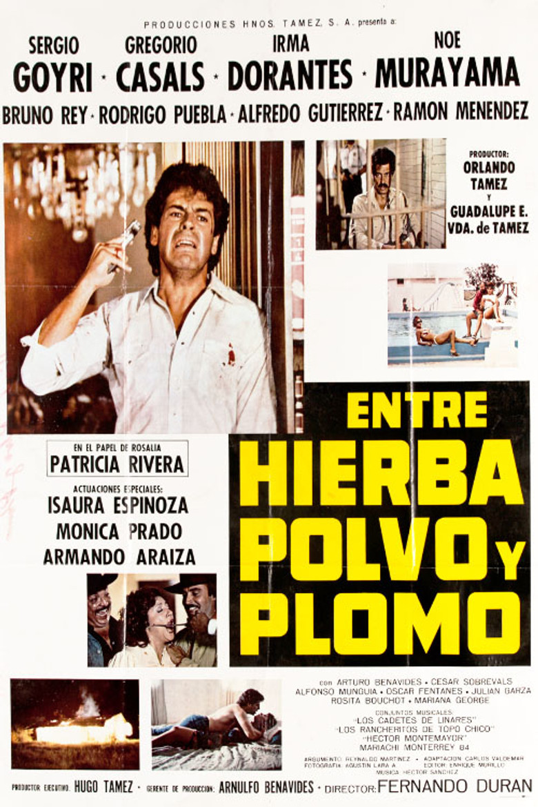 Entre Hierba, Polvo y Plomo poster background