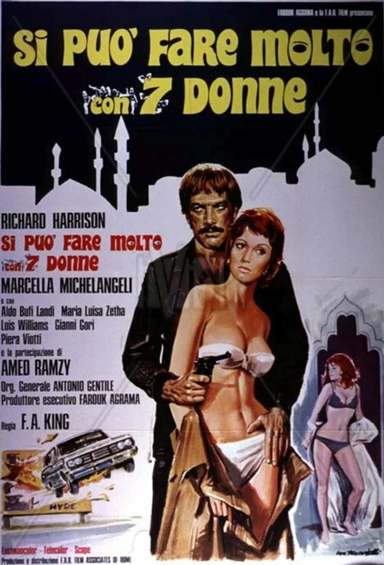 You Can Do a Lot with 7 Women poster background