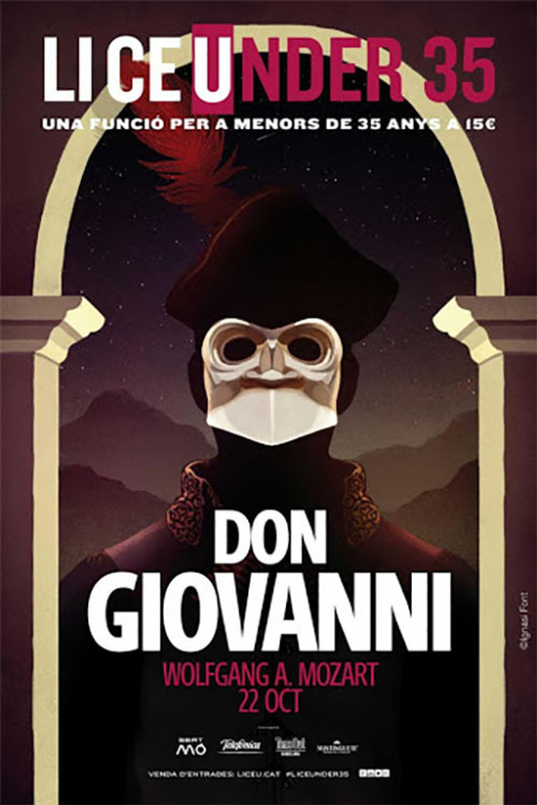 Don Giovanni - Liceu poster background